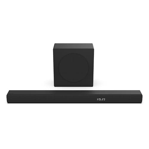 Image of Hisense HS3100, 3.1 CH Soundbar, 480W max audio power,Dolby Audio, DTS Virtual:X, 6.5" wireless subwoofer, TV Mode, EzPlay