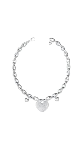Image of COLLAR GUESS - CRAZY IN LOVE Color: Plata