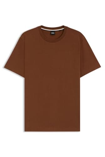 Image of BOSS Thompson 01 Short Sleeve T-Shirt L Brown