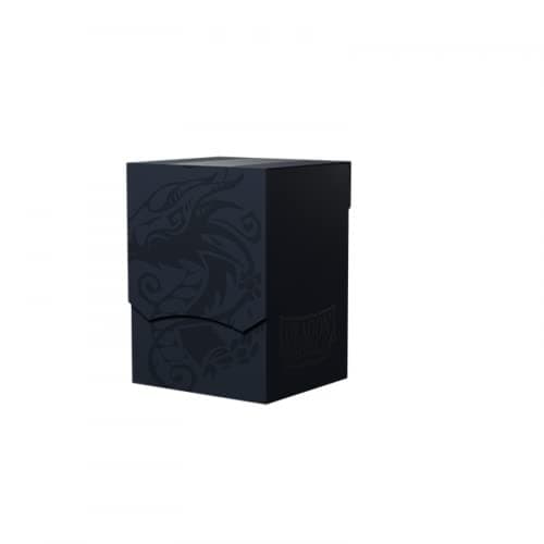 Image of Dragon Shield Card Deck Box - Deck Shell: Midnight Blue/Black - Durable and robust TCG, OCG Card Storage - Compatible with Pokémon Yugioh Commander and MTG Magic: The Gathering Cards