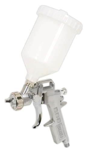 Image of Sealey Ssg502 Spray Gun Gravity Feed 1.8Mm Set Up