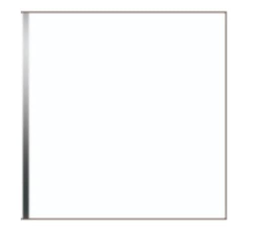Image of Shower Panel 1000mm Wide x 2.4m Wet Wall Bathroom Cladding PVC 10mm Thick (White Gloss 1m)
