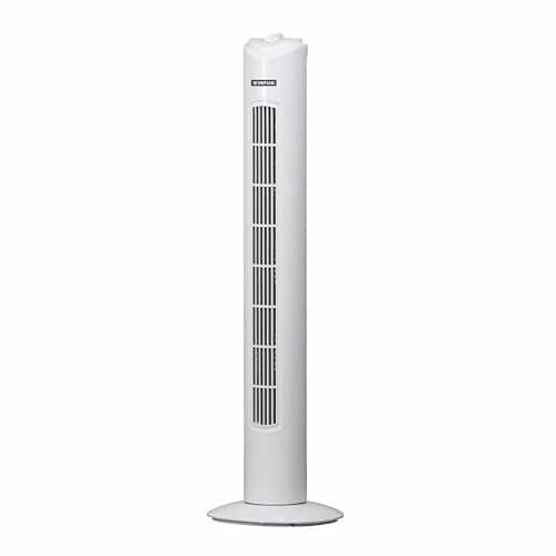 Image of Status 32-Inch Tower Fan with 3 Speed Settings, Oscillating Slim Cooling Fan with Carry Handle for Bedroom, Living Room and Office, White (S29TOWERFAN1PKB)