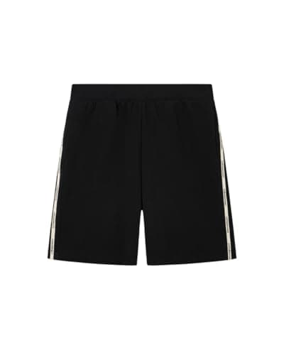 Image of EA7 Emporio Armani 7M001481AF12660 8033920063789 Men's Bermuda Shorts Logo Series Cotton Blend - XXS, Black, 3XL