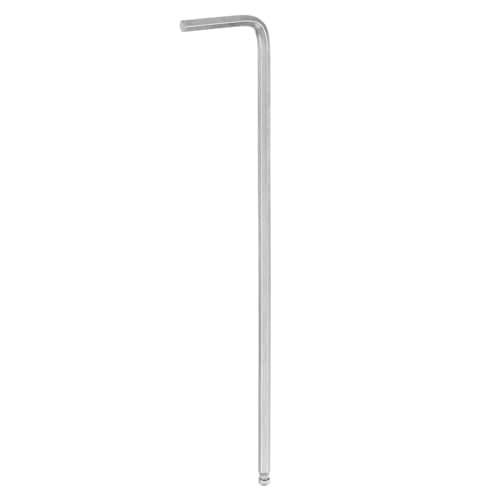 Image of sourcing map Ball End Hex Key Wrench 3mm L-Shape Extra Long Arm Hexagon Metric Wrenches Chrome Vanadium Steel Repairing Tool for Home Repair