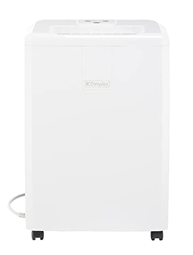 Image of Dimplex 10L EverDri dehumidifier with electronic humidistat and timer White