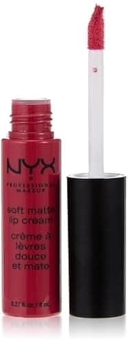 Image of NYX Professional Makeup Soft Matte Lip Cream with Creamy Whipped Texture & Matte Finish, Highly Pigmented Colour, Long Lasting, Vegan Formula, Shade: Prague