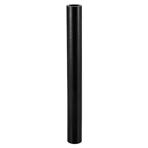 Image of X AUTOHAUX 1 Pcs 22mm 0.87" ID 300mm 11.81" Length 0 Degree Black Car Silicone Hose Coolant Hose Universal