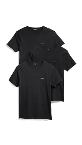 Image of PS by Paul Smith Men's 3-Pack T-Shirts, Black, Medium