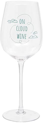 Image of Maturi On Cloud Wine' Humorous Wine Glass, 420ml