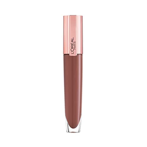 Image of L'Oreal Paris Paradise Glow Balm-in-Gloss – Plumping Lip Gloss with Hyaluronic Acid & Collagen, Lightweight, non-sticky with intense hydration – Non-Sticky, Nourishing Formula, 414 Escalate