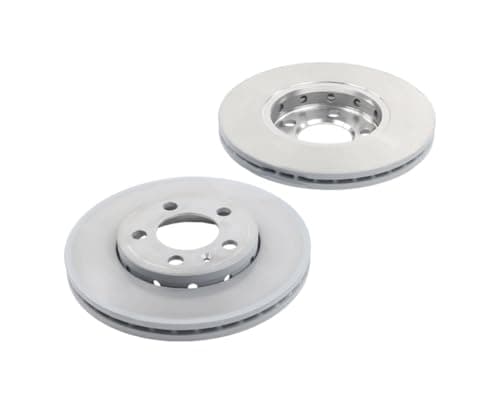 Image of Bosch BD753 Brake Disc Set - 255.7 mm Vented High-Carbon Disc - Front Axle - ECE-R90 Certified - Great Cooling and Noise Suppression, Advanced Corrosion protected - 1 Set of 2 Discs