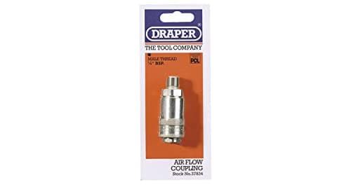 Image of Draper 37834 PCL Tapered Airflow Coupling, 1/4" Male Thread