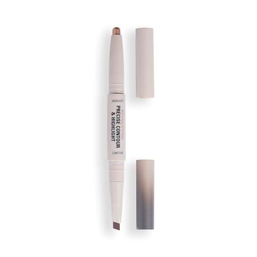 Image of Revolution Beauty, Precise Contour & Highlight Stick, All-In-One Face Makeup Product, Highly Blendable with Matte Finish, Vegan & Cruelty-Free, Light