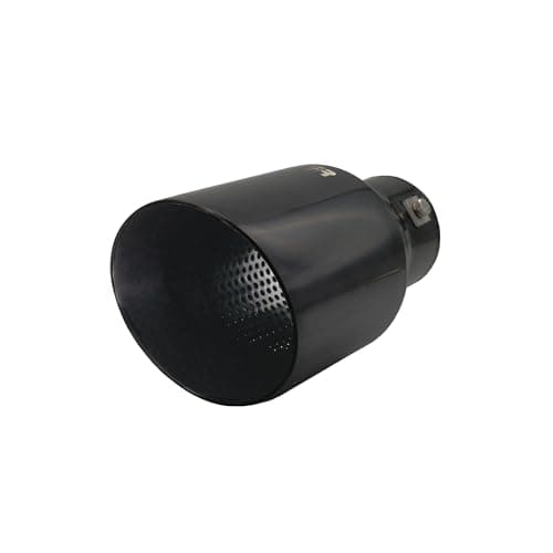 Image of SIMONI RACING TRX/106N Universal Exhaust Muffler, Stainless Steel Black
