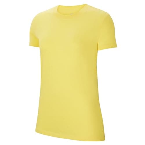 Image of NIKE CZ0903-719 W NK PARK20 SS TEE T-Shirt Women's Tour Yellow/Black Size S