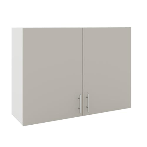 Image of JD Greta 1000mm Kitchen Wall Cabinet with Door – Wall Unit – Cashmere Matt – Modern Storage Cupboard