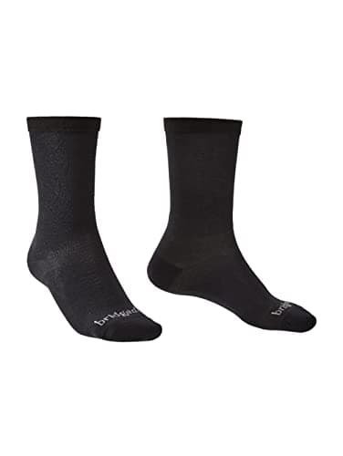 Image of Bridgedale LINER Base Layer Coolmax Liner Boot x 2-Men's- Large-Black