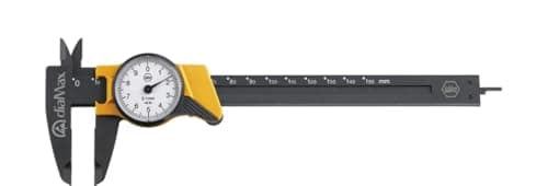 Image of Wiha 31439 Series 4112 Dial Max ESD Analogue Calliper, Reading 0.1 mm