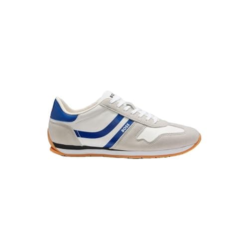 Image of BOSS Men's Levon_Runn_nymi 10277982 01Trainers, Gray, 9 UK