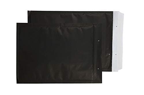 Image of Blake Purely Packaging 335 x 230 mm Envolite Peel & Seal Padded Bubble Envelopes (KBP335) Black - Pack of 100