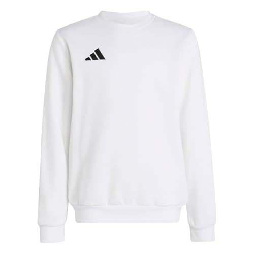 Image of adidas Unisex Kids Entrada26 Sweat Top Kids, white/black, 13-14 Years