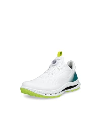 Image of ECCO Mens Biom C5 BOA GTX Golf Shoes - White/Baygreen - UK 10