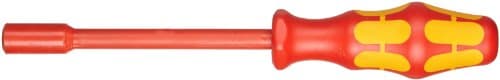 Image of WERA Kraftform Plus 190 i VDE Insulated 8mm Professional Nutdriver, 5 Shaft Length by WERA