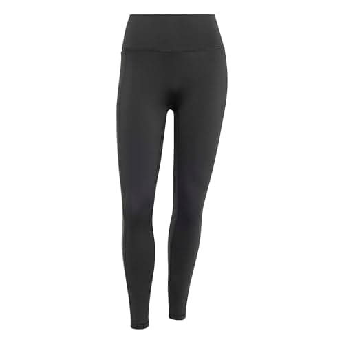 Image of adidas Women's Optime Workout 3-Stripes 7/8 Leggings, Black, S