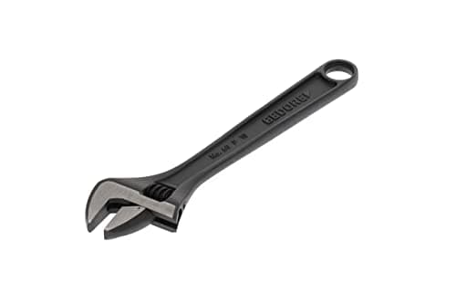 Image of GEDORE Single Open-Ended Adjustable Spanner, AF 30 mm (1 3/16"), Scale, Swedish Pattern, Phosphated, 60 CP 10