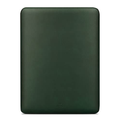 Image of Comfyable Laptop Sleeve 15 Inch Precisely Compatible with MacBook Air 15-inch M5 2026 A3448 M4 A3241 M3 2024 A3114 & M2 2023 A2941, Faux Leather Cover Case 15in, Sequoia Green