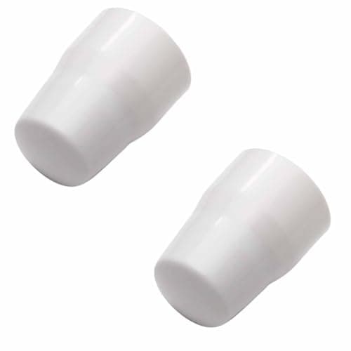Image of Generic 2 PCS Universal Radiator Valve Caps, White ABS Plastic, Car, Motorcycle, Van, Truck, ATV