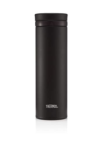 Image of Thermos Stainless Steel Super Light Travel Tumbler, Matt Black, 470 ml