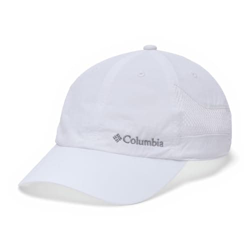 Image of Columbia Unisex Tech Shade 2 Hat, Baseball Cap, White, O/S