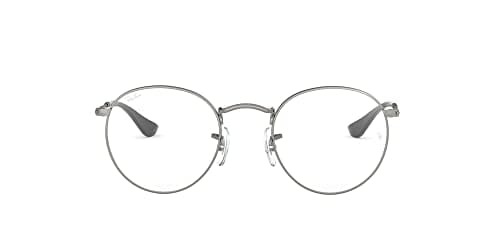 Image of Ray-Ban Men's 0rx 3447v 2620 50 Optical Frames, Grey (Matte Gunmetal), UK