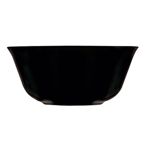 Image of Luminarc 12 cm Carine Glass Salad Bowl, Black
