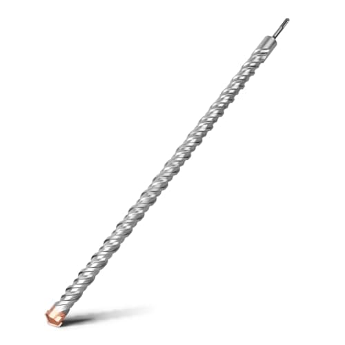 Image of HSAWBIT 28mm x 800mm LONG SDS MASONRY DRILL BIT, TUNGSTEN CARBIDE TIP SDS PLUS SHANK, FOR WALL STONE CONCRETE BRICK
