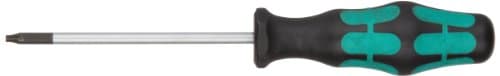 Image of Wera 05138260001 10 x 80 mm 367 TX BO Screwdriver for Tamper-Proof TORX Screws - Silver