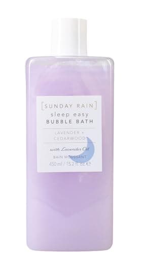 Image of Sunday Rain Sleep Easy Bubble Bath, Lavendar Bath Soak, Calming, Helps Aid Relaxation, Vegan & Cruelty Free, 450ml