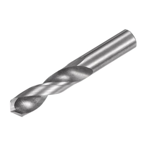 Image of sourcing map Solid Carbide Drill Bits, 10.2mm C2/K20 Tungsten Carbide Jobber Drill Bits Straight Shank Drilling Tool for Stainless Steel Aluminum Iron Metal Plastic