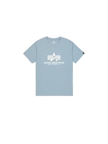 Image of Alpha Industries Basic T-Shirt for Men Greyblue
