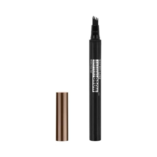 Image of Maybelline Eyebrow, Tattoo Brow Micro Eyebrow Pen Tint Medium Brown