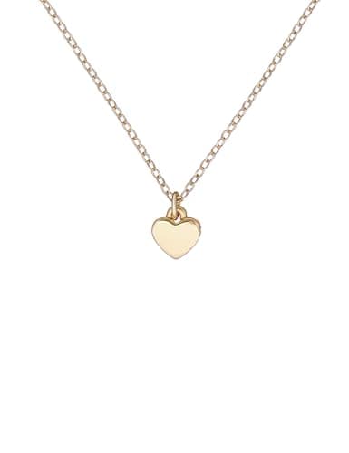 Image of Ted Baker Hara Tiny Heart Pendant Necklace For Women (Gold)