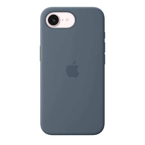 Image of Apple iPhone 17e Silicone Case with MagSafe – Anchor Blue 