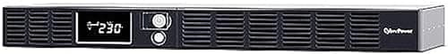 Image of CyberPower OR600ERM1U Uninterruptible Power Supply (UPS) Line-Interactive 600 VA 360 W 6 AC Outlets OR600ERM1U, Line-Interactive, 600 VA, 360 W, Sine, 165 V, 271 V