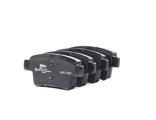 Image of VALEO - Brake pads First - 302214 - Set of 4 pads - Rear axle - Fully equipped with mounted accessories