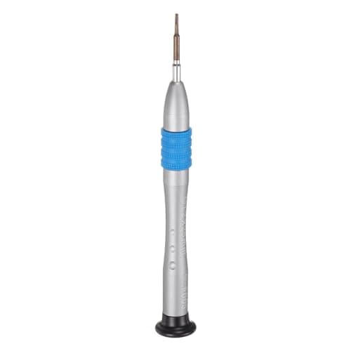 Image of sourcing map Precision Slotted Screwdriver 1.2mm Magnetic Flat Head Mini Pen Style Screw Driver with Non-Slip Handle for Eyeglasses Watch Laptop Electronic, Blue