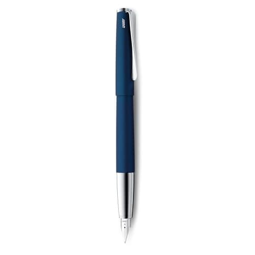 Image of Lamy Studio Imperial Blue Fountain Pen Fine Nib