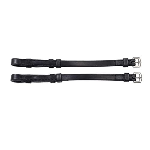 Image of Collegiate Cheek Pieces IV, Black, Pony