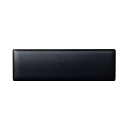 Image of Razer Ergonomic Wrist Rest Mini - Ergonomic Leatherette Keyboard Wrist Rest (Plush Leatherette Cushion, Anti-Slip Rubber Feet, Compatible With Mini Keyboards) BlackBlack